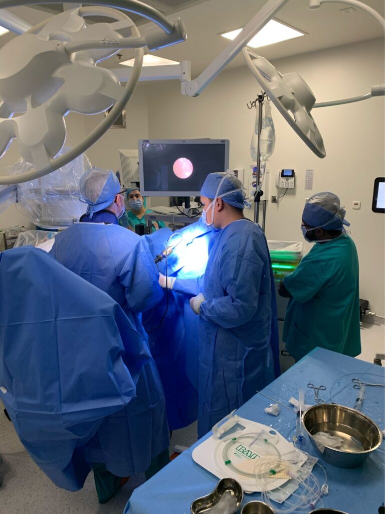 First Ureteral Lithotripsy and Retrograde Intrarenal Surgery